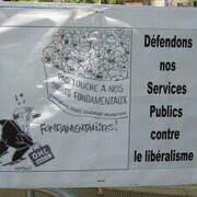 Journée de défense des services publics à Brignoles (83) samedi 14 juin 2008
