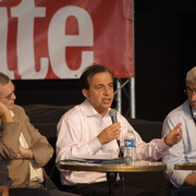 Karoutchi, oui, Karoutchi à la fête de l'Huma