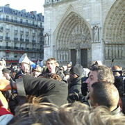 Conf de presse a Notre Dame