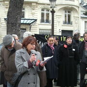 8/01/08 Rassemblement à l'Assemblée ationale
