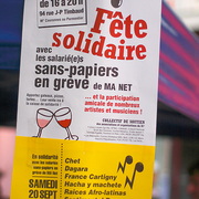 Solidarité avec les sans-papiers de Ma Net