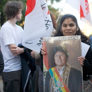 Solidarité avec Evo Morales