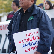 Solidarité avec Evo Morales