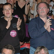 Rassemblement des partisans de Ségolène Royal, le 27 septembre 2008, au Zénith de Paris