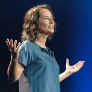 Rassemblement des partisans de Ségolène Royal, le 27 septembre 2008, au Zénith de Paris