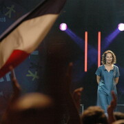 Rassemblement des partisans de Ségolène Royal, le 27 septembre 2008, au Zénith de Paris