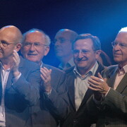 Rassemblement des partisans de Ségolène Royal, le 27 septembre 2008, au Zénith de Paris
