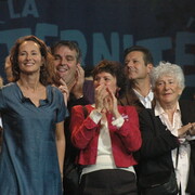 Rassemblement des partisans de Ségolène Royal, le 27 septembre 2008, au Zénith de Paris