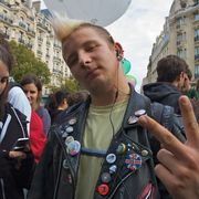 un habitué des manifs lycéennes