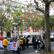 Journée d'action syndicale mondiale 7oct. 2008