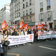 Manifestation pour les retraites 16 oct. 2008