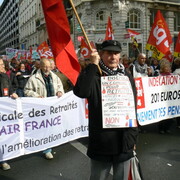 Manifestation pour les retraites 16 oct. 2008