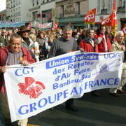 Manifestation pour les retraites 16 oct. 2008