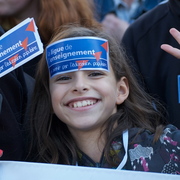 Jeune manifestante