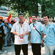 Jacques Perreux, Pierre Mansat, Jean-Claude Oliva