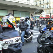 Paris 23/02/07 Motards en colère