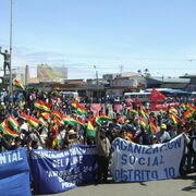 Bolivie Santa-Cruz 1er mai 2008