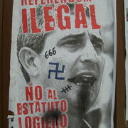 Santa Cruz Affiche contre le referendum
