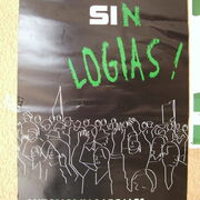 Bolivie Santa-Cruz Affiche contre le referendum