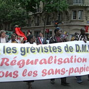 Salariés sans papiers de DMMS (Paris 20e)
