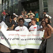 27/06/08 Salariées sans-papiers à l'Opéra Bastille