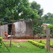 Paraguay Cabane de sans toit à Capiata