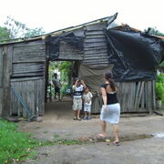 Paraguay cabane de sans toit à san marco
