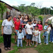 Paraguay Femmes et enfants à San Marco