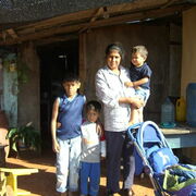 Paraguay famille monoparentale à Carmen Soler