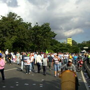Venezuela Manifestation pour le No