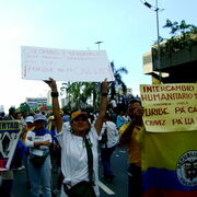 Venezuela Manifestation pour le No