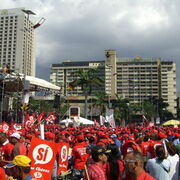 venezuela Manifestation pour le Si au réferendum constitutionnel