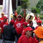 venezuela Manifestation pour le Si au réferendum constitutionnel