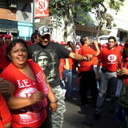 venezuela Manifestation pour le Si au réferendum constitutionnel