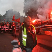 manif Renault Sandouville (Le Havre) 8 novembre 2008