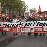manif Renault Sandouville (Le Havre) 8 novembre 2008