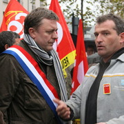manif Renault Sandouville (Le Havre) 8 novembre 2008