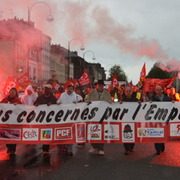 manif Renault Sandouville (Le Havre) 8 novembre 2008