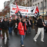manif Renault Sandouville (Le Havre) 8 novembre 2008