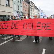 manif Renault Sandouville (Le Havre) 8 novembre 2008