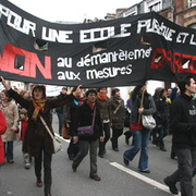 Manif éducation Le Havre 20 11 08