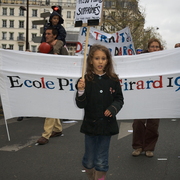 Jeune manifestante