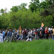 Traversée du bois de Vincennes