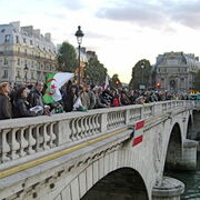 La manifestation se termine là