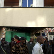 12 fevrier 2008 Rafle au foyer des terres au Curé (paris 13e)