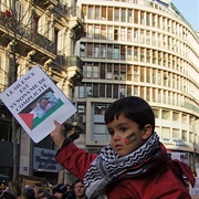 Solidarité Gaza Marseille 3 janvier 2009