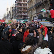 Solidarité Gaza Marseille 3 janvier 2009