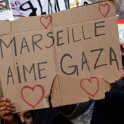 Solidarité Gaza Marseille 3 janvier 2009