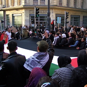 Solidarité Gaza Marseille 3 janvier 2009