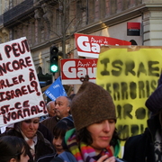 Solidarité Gaza Marseille 3 janvier 2009